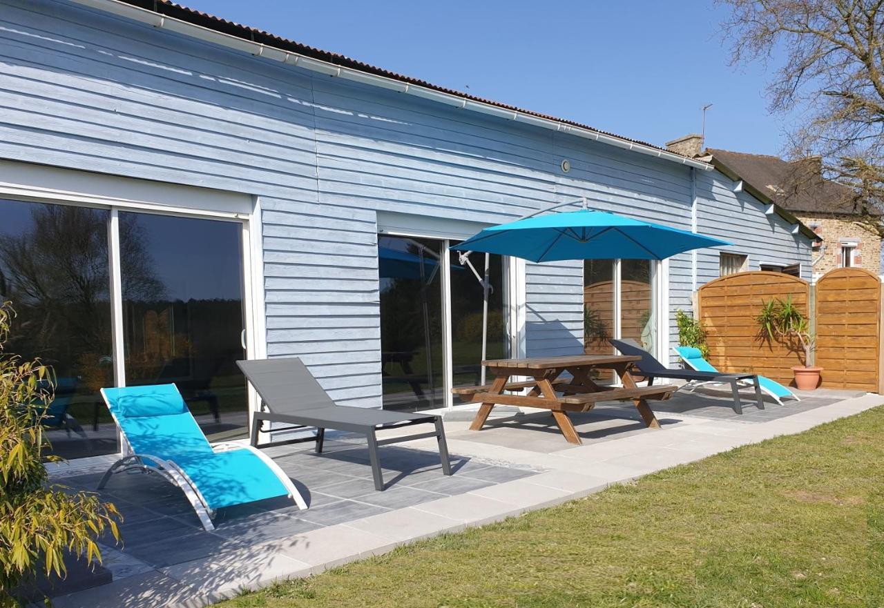 Charming Traditional 2-Bed Cottage Near Plemet Plémet Exterior foto